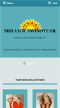 Mobile Screenshot of mirasolswimwear.com